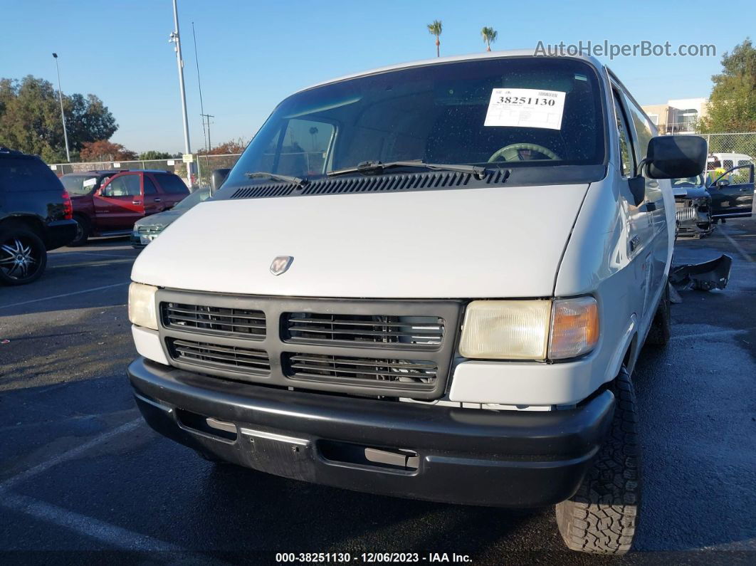 1994 Dodge Ram Van B250 White vin: 2B7HB21Y2RK110282