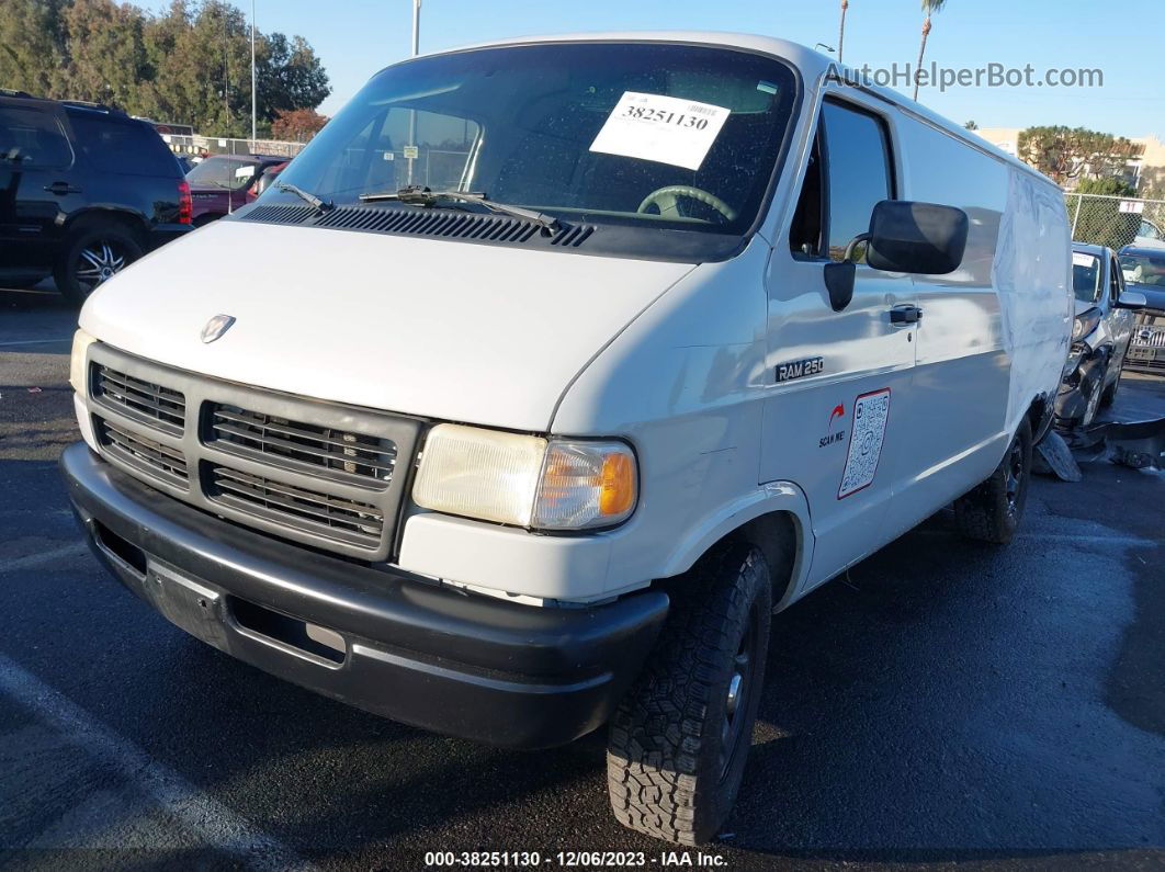 1994 Dodge Ram Van B250 White vin: 2B7HB21Y2RK110282