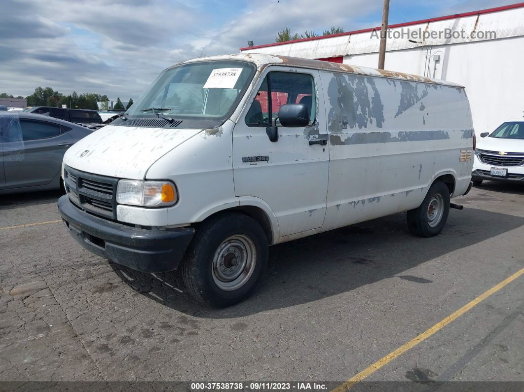 1994 Dodge Ram Van B350 White vin: 2B7JB31Z5RK134687