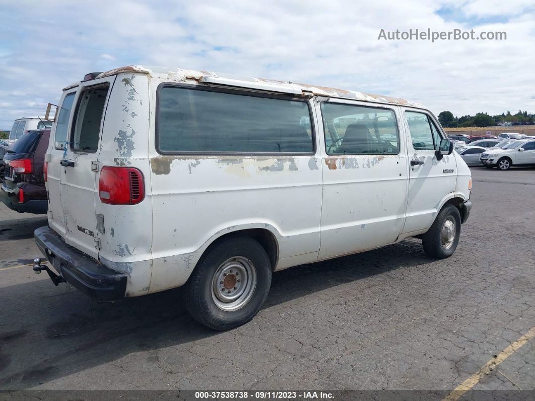 1994 Dodge Ram Van B350 White vin: 2B7JB31Z5RK134687