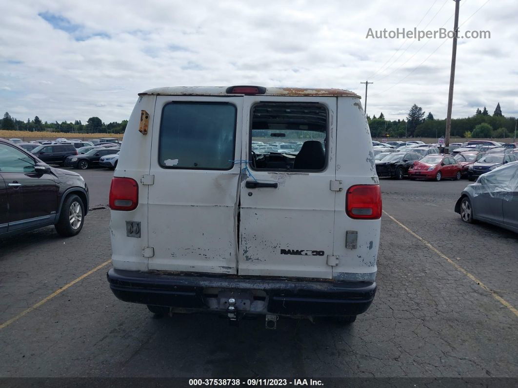 1994 Dodge Ram Van B350 White vin: 2B7JB31Z5RK134687