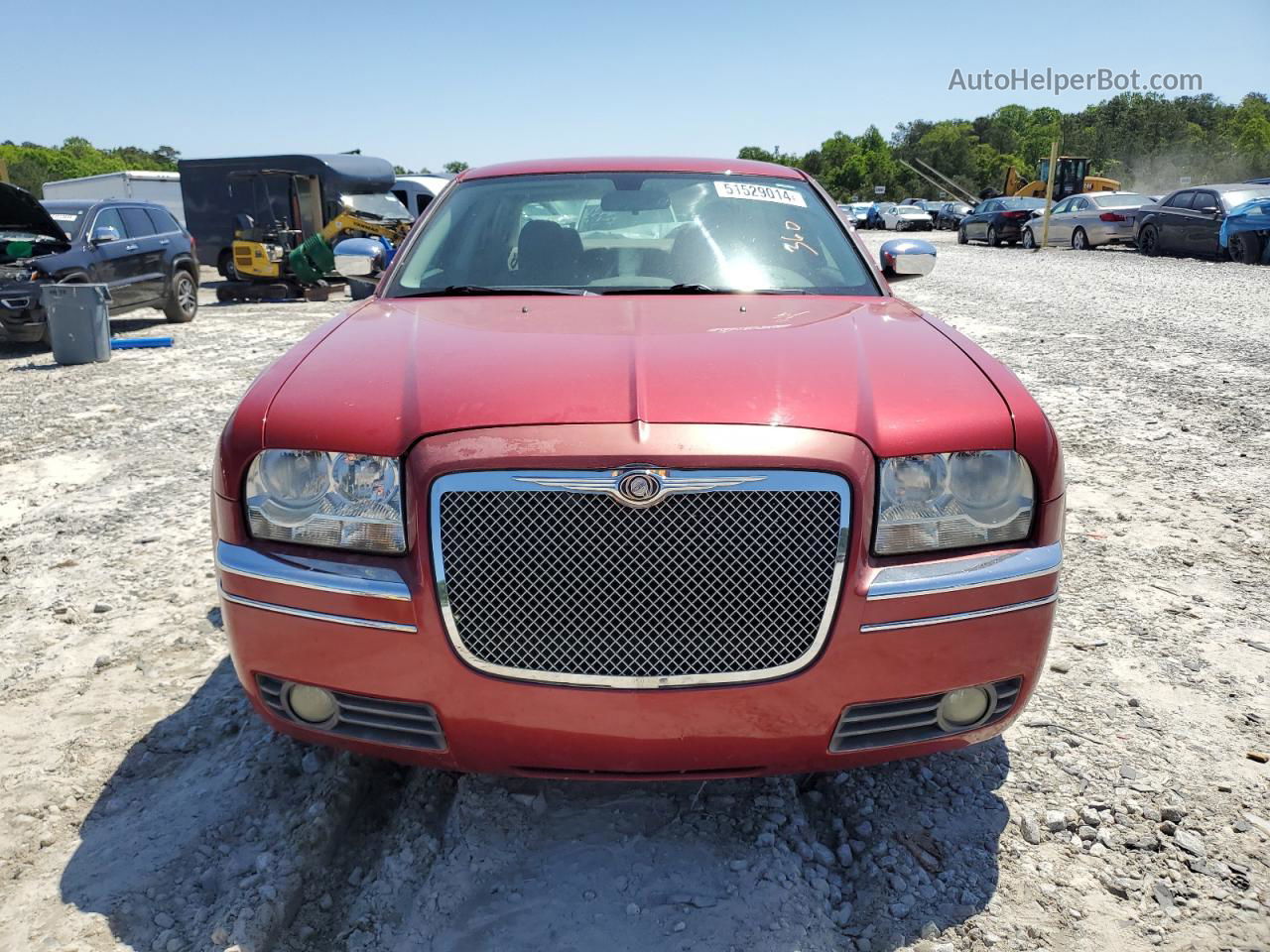 2010 Chrysler 300 Touring Red vin: 2C3CA1CV0AH273268