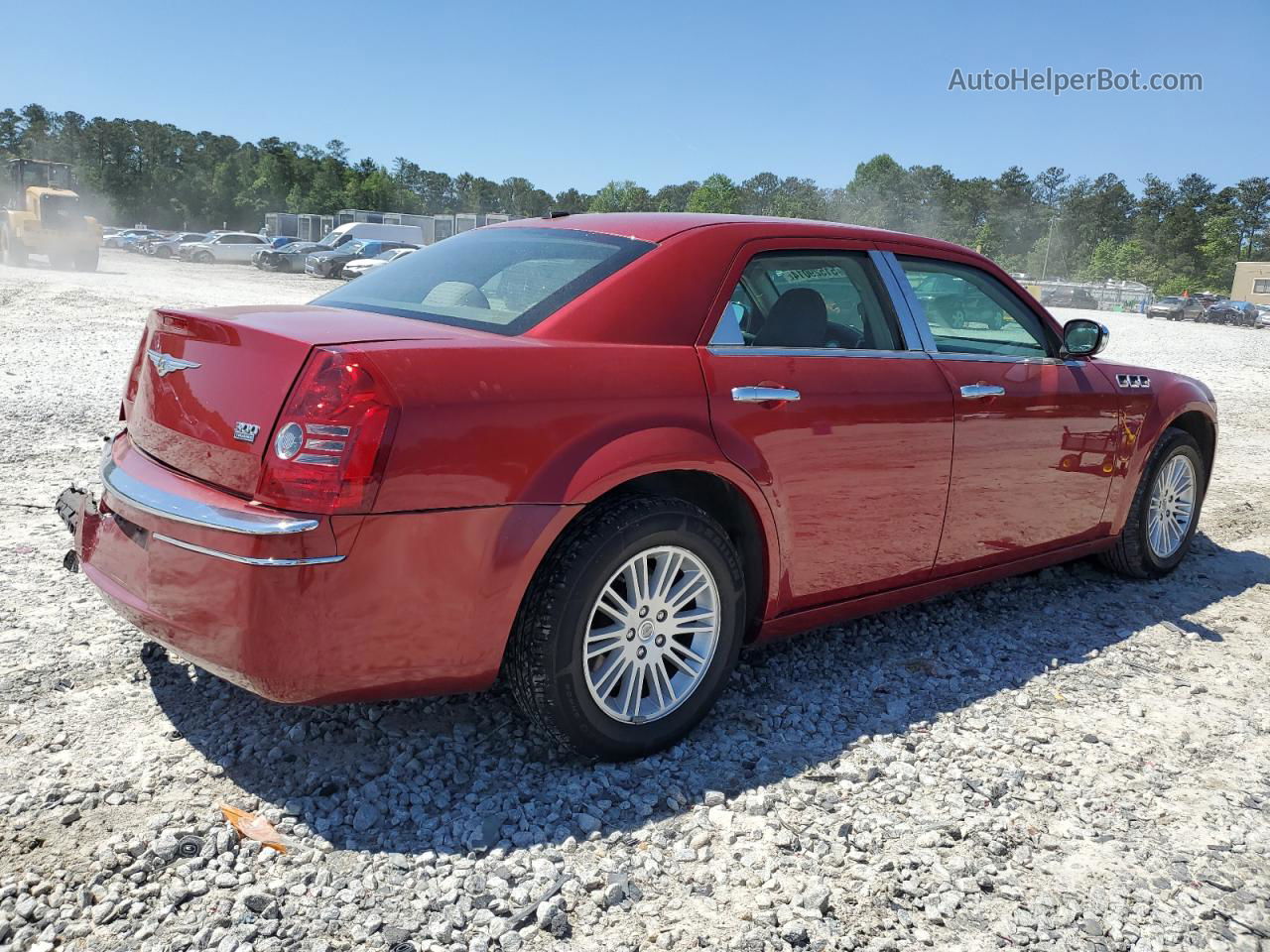 2010 Chrysler 300 Touring Красный vin: 2C3CA1CV0AH273268