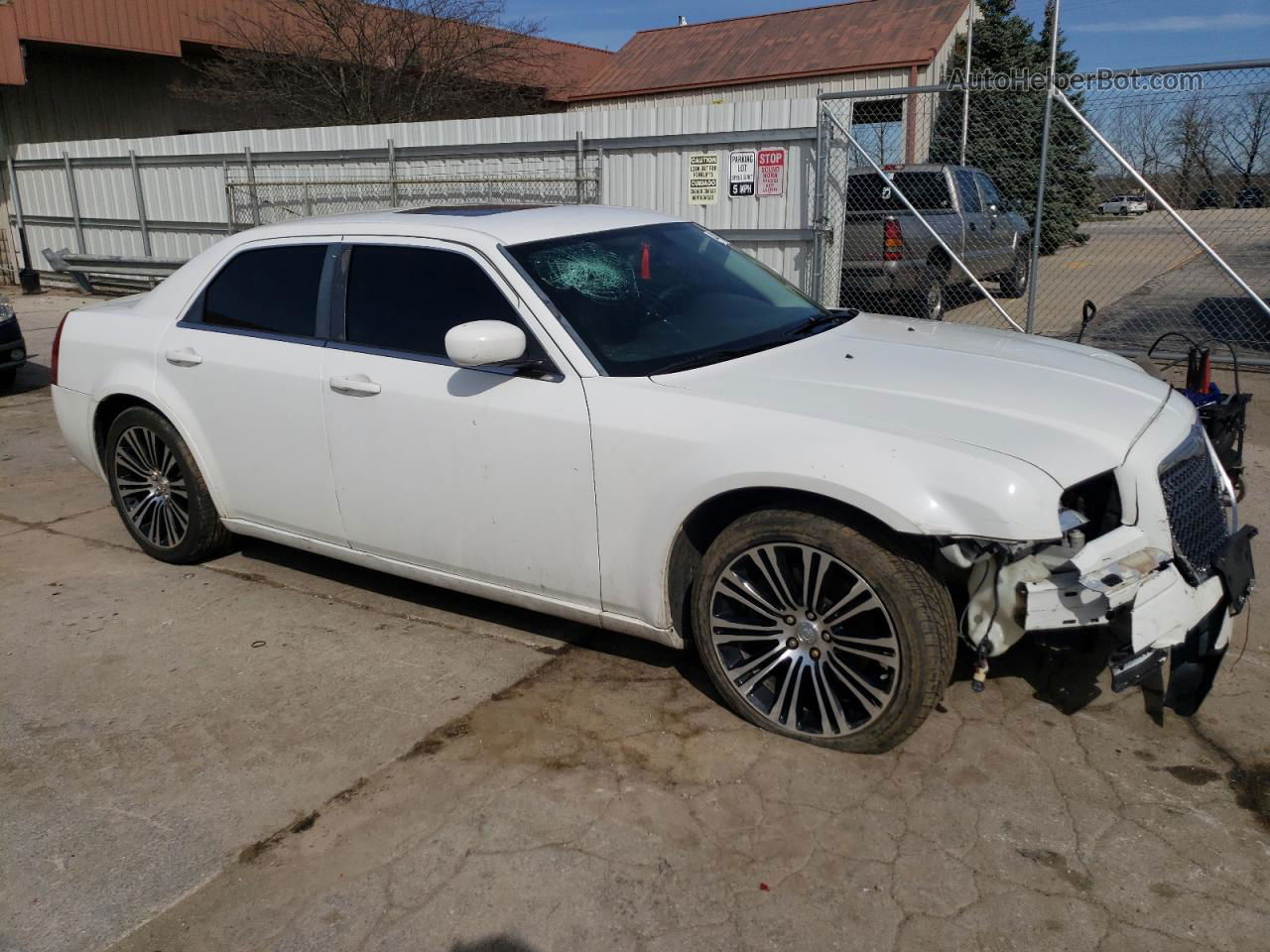 2010 Chrysler 300 S White vin: 2C3CA2CV0AH262342