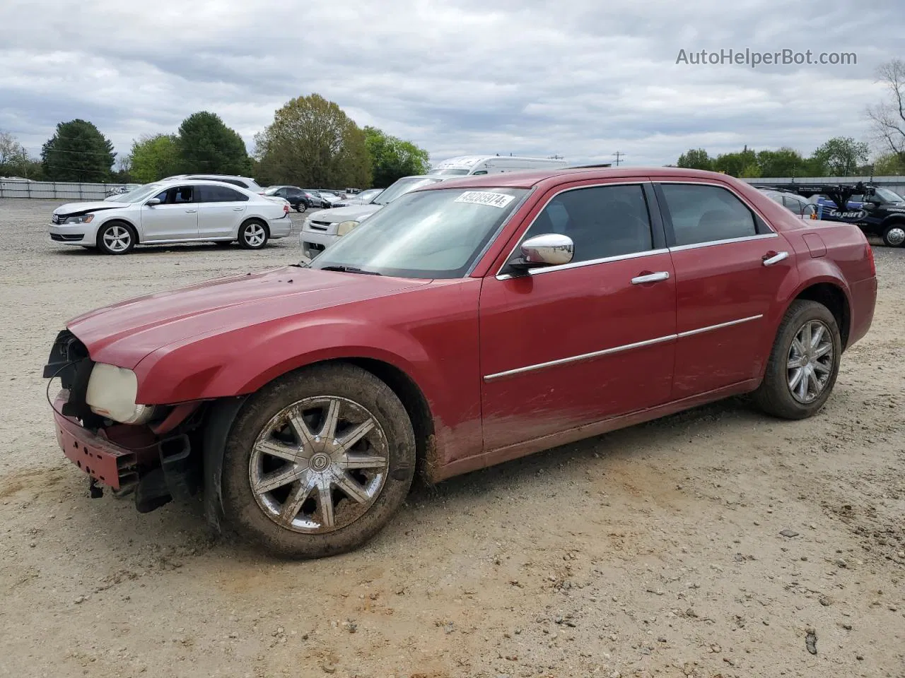 2010 Chrysler 300 Limited Красный vin: 2C3CA3CV3AH123179