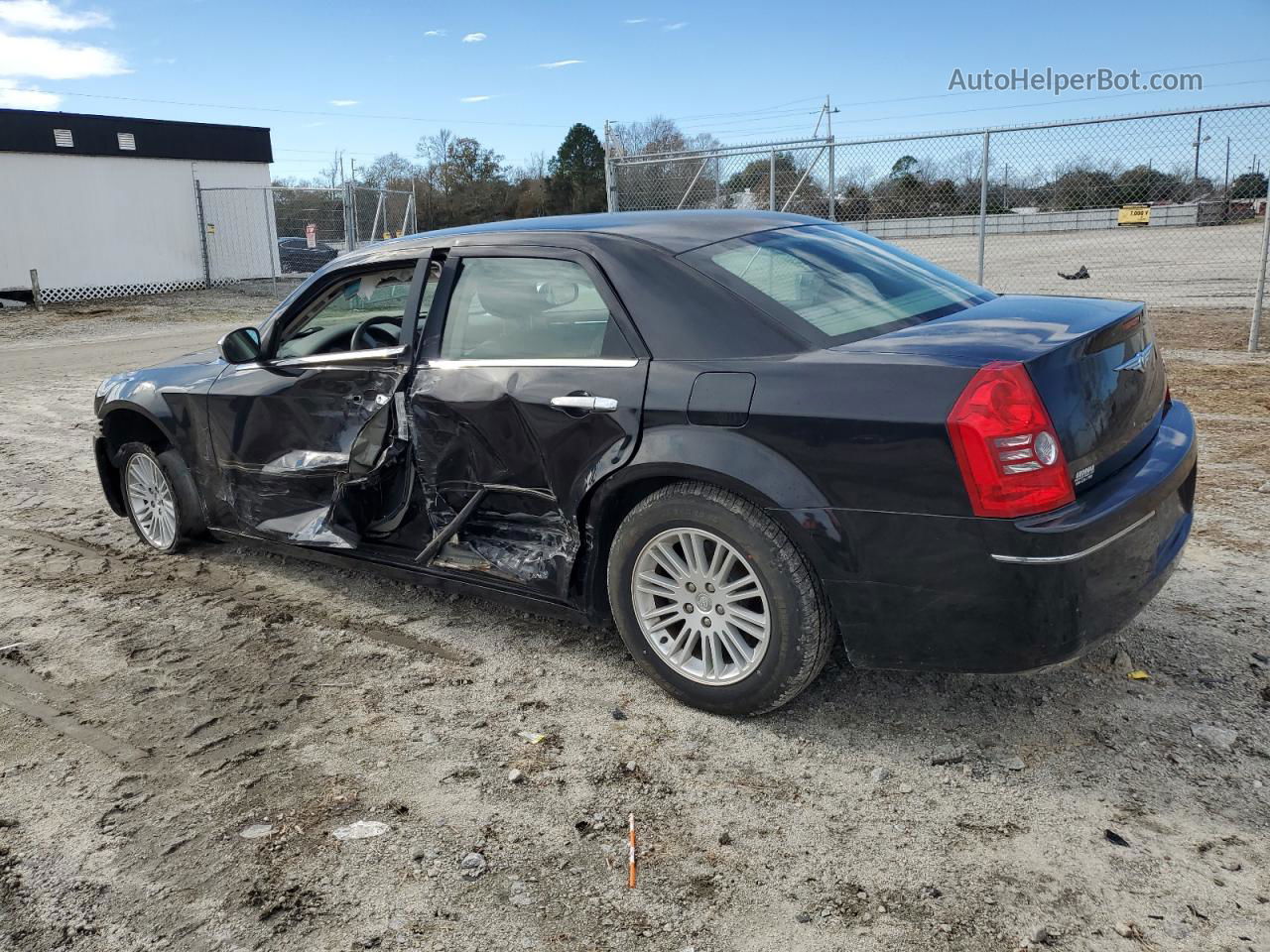 2010 Chrysler 300 Touring Черный vin: 2C3CA4CD1AH153892