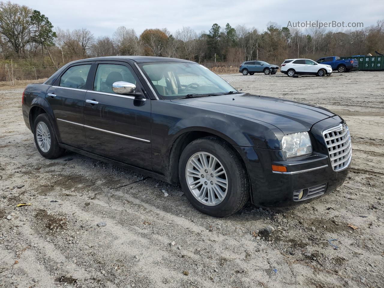 2010 Chrysler 300 Touring Черный vin: 2C3CA4CD1AH153892