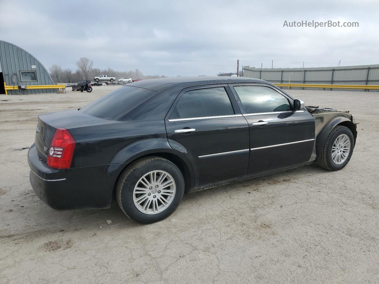 2010 Chrysler 300 Touring Black vin: 2C3CA4CD3AH195464