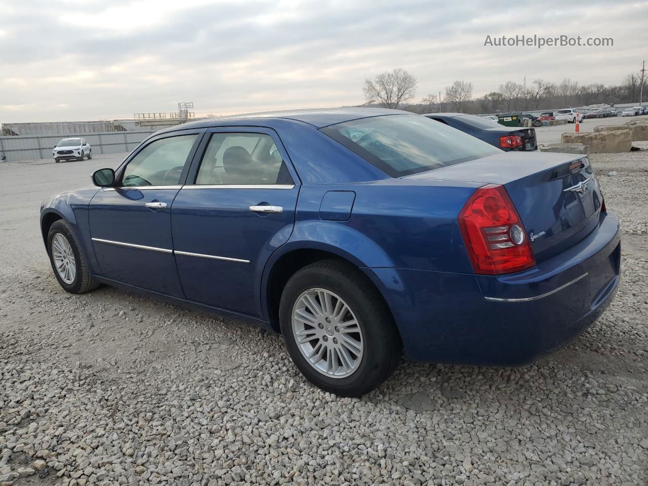 2010 Chrysler 300 Touring Blue vin: 2C3CA4CD7AH211410