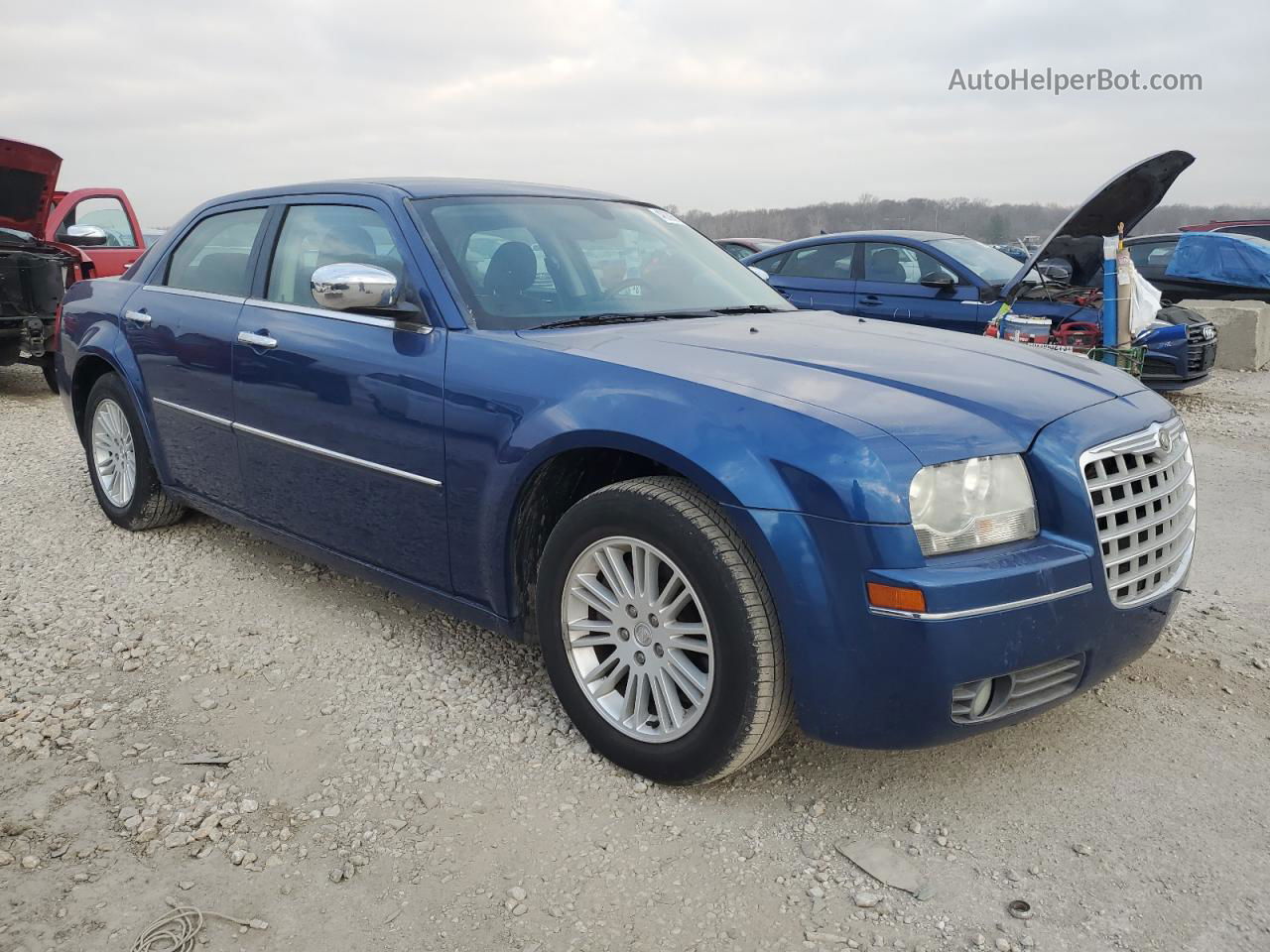 2010 Chrysler 300 Touring Blue vin: 2C3CA4CD7AH211410