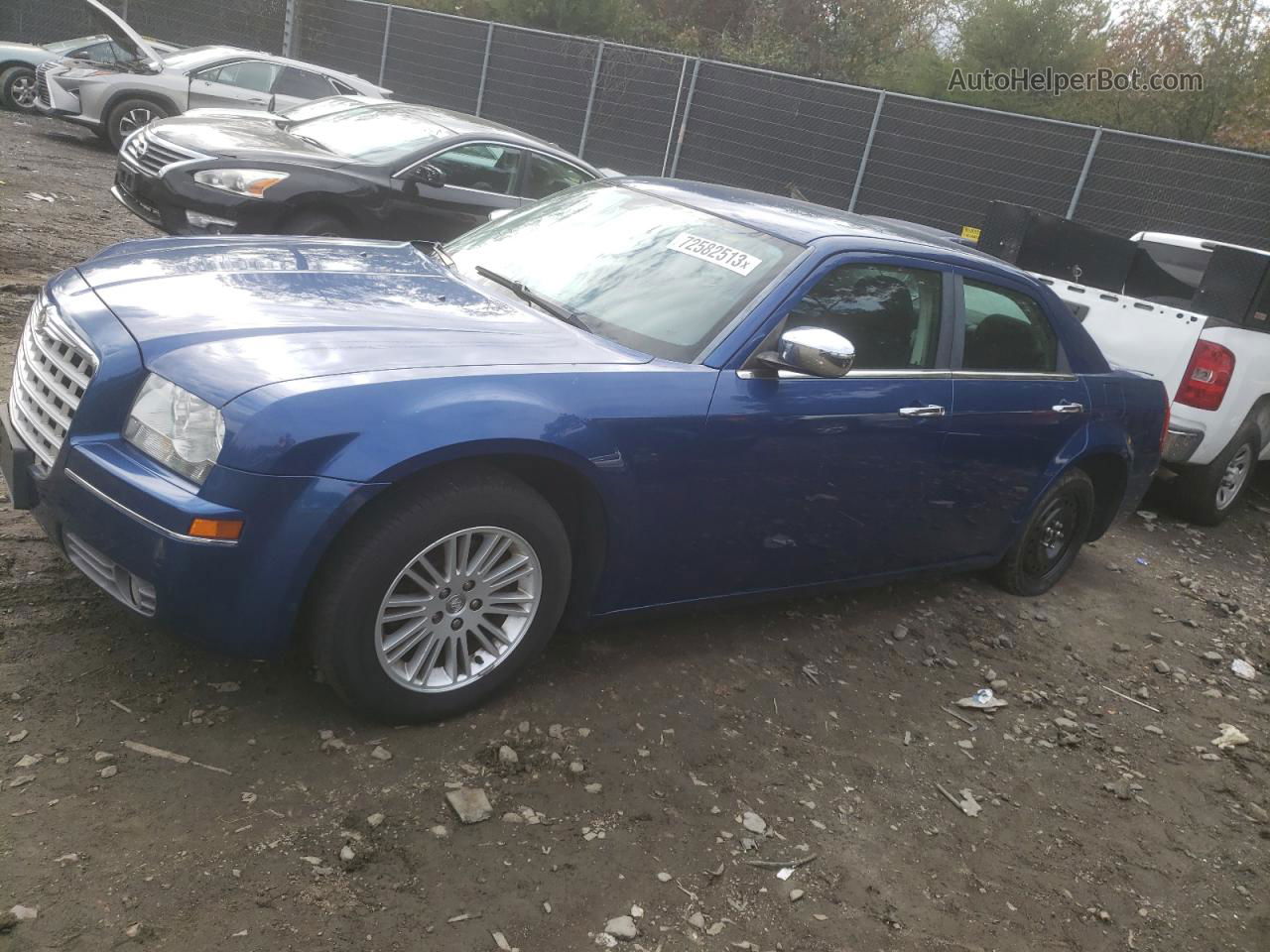 2010 Chrysler 300 Touring Blue vin: 2C3CA4CD7AH239451