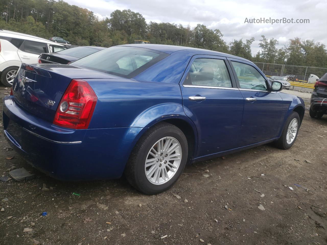 2010 Chrysler 300 Touring Blue vin: 2C3CA4CD7AH239451