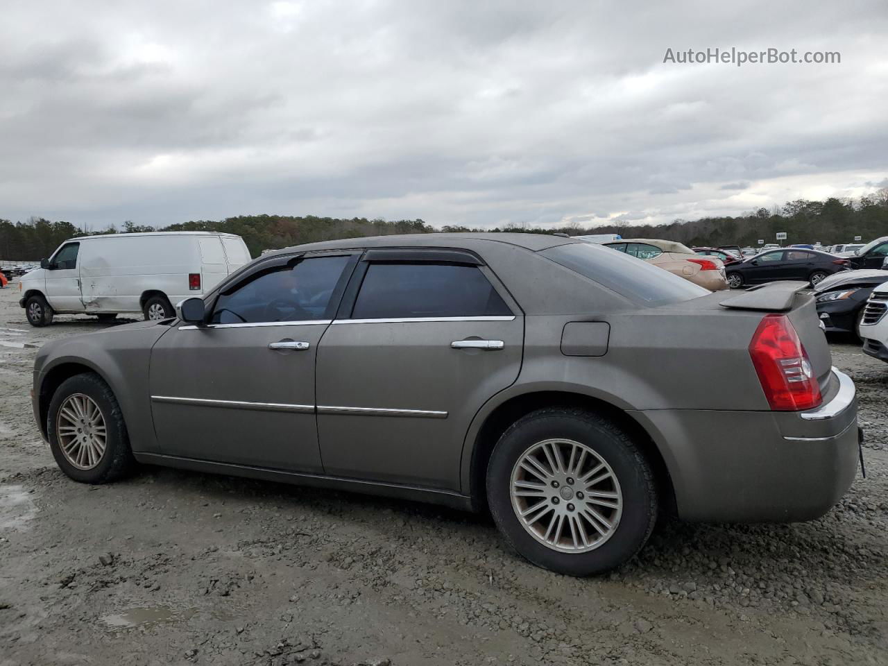 2010 Chrysler 300 Touring Серый vin: 2C3CA5CV0AH206273