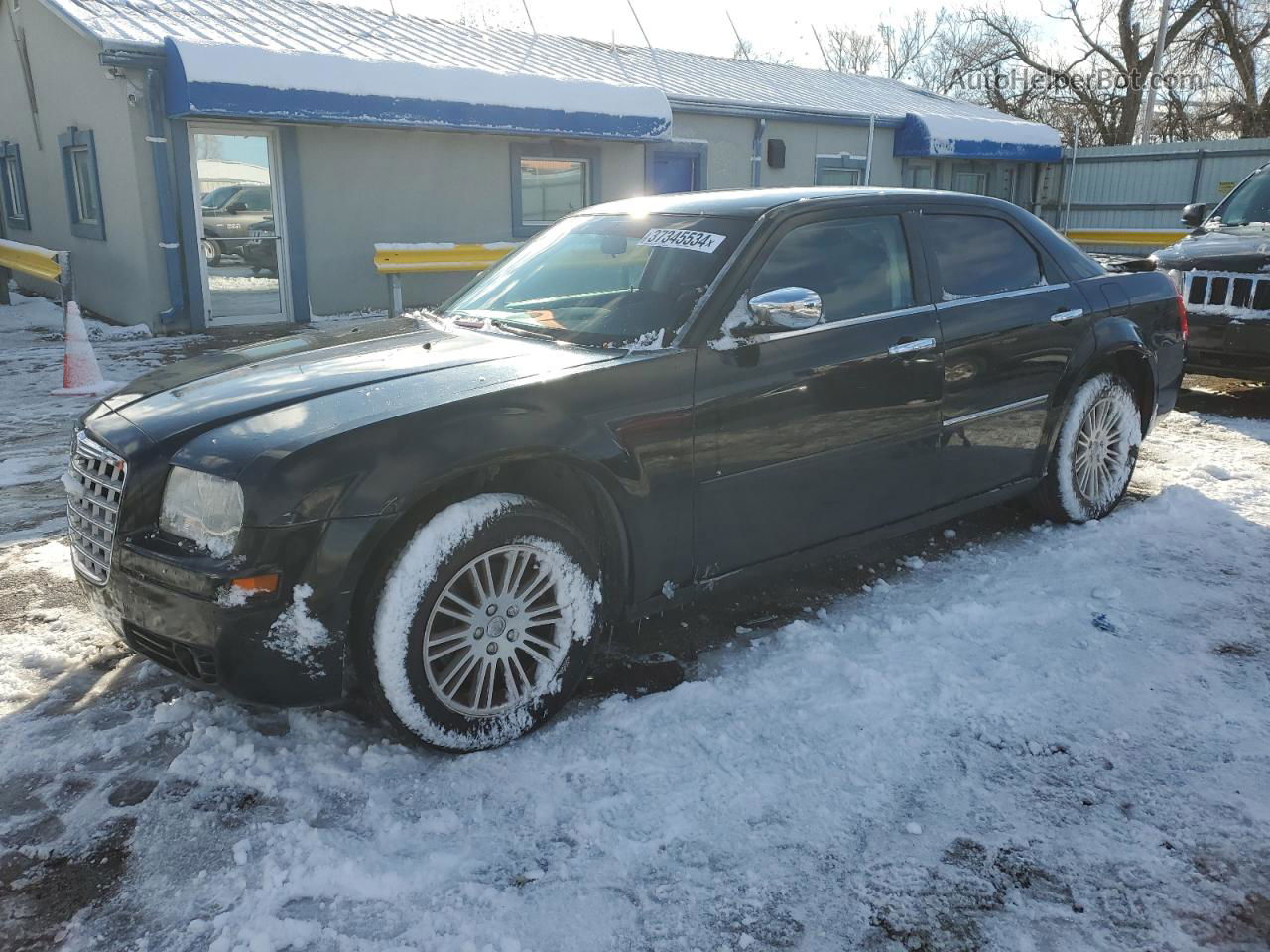 2010 Chrysler 300 Touring Black vin: 2C3CA5CV0AH206547