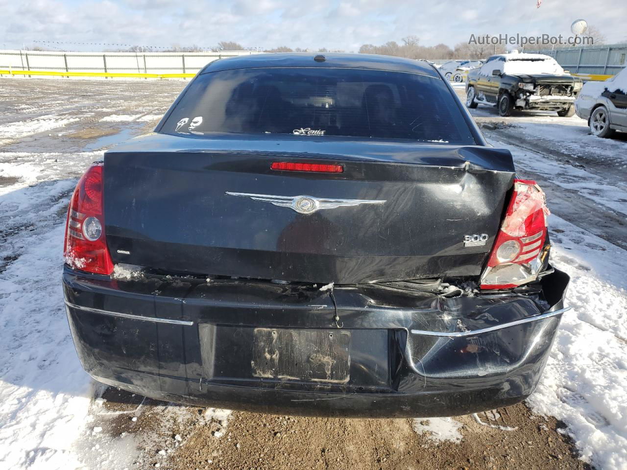 2010 Chrysler 300 Touring Black vin: 2C3CA5CV0AH206547