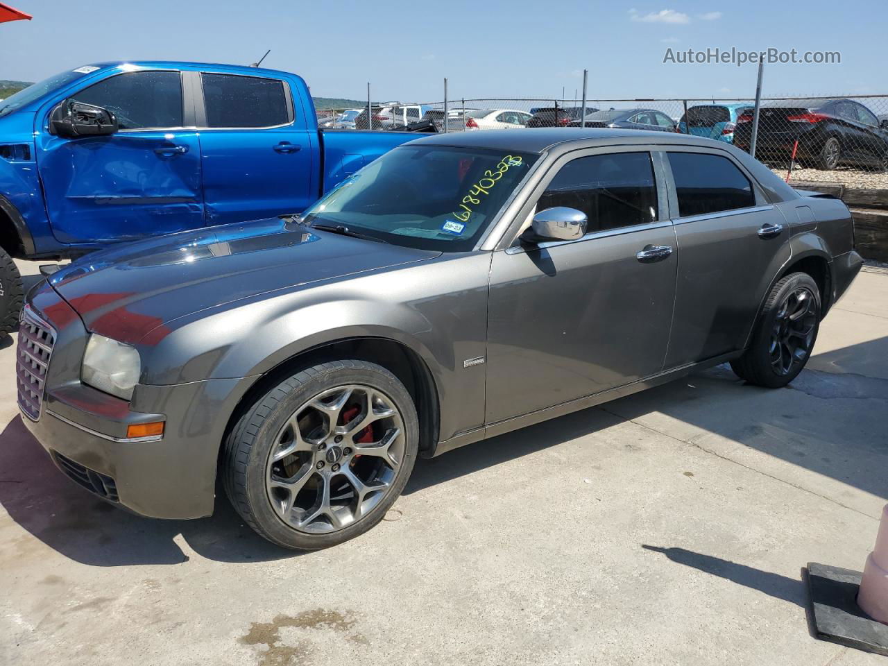 2010 Chrysler 300 Touring Gray vin: 2C3CA5CV0AH221467