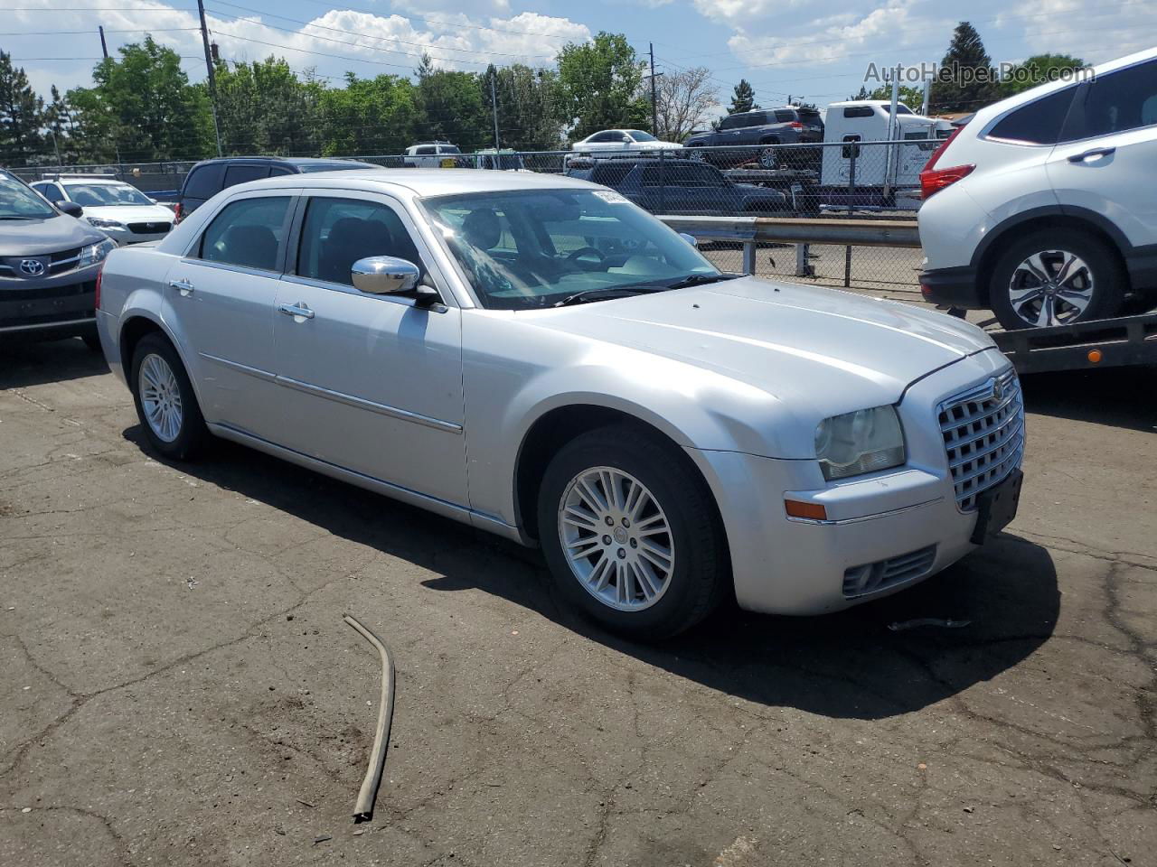 2010 Chrysler 300 Touring Silver vin: 2C3CA5CV0AH241315