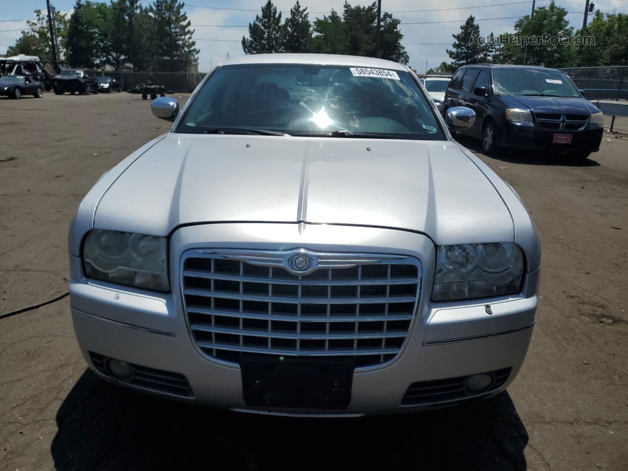 2010 Chrysler 300 Touring Silver vin: 2C3CA5CV0AH241315