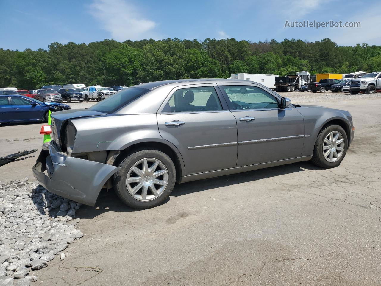 2010 Chrysler 300 Touring Gray vin: 2C3CA5CV0AH318913