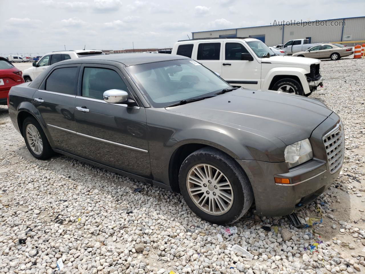 2010 Chrysler 300 Touring Gray vin: 2C3CA5CV1AH180458