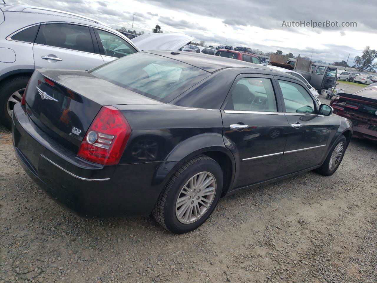 2010 Chrysler 300 Touring Черный vin: 2C3CA5CV1AH235782