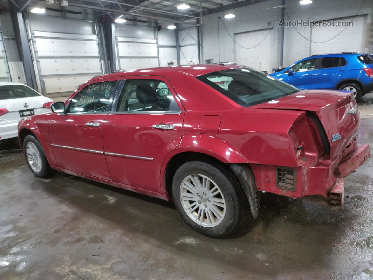 2010 Chrysler 300 Touring Maroon vin: 2C3CA5CV2AH191632