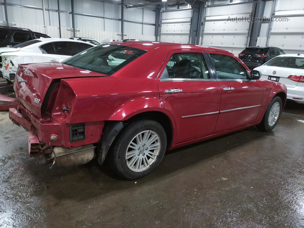 2010 Chrysler 300 Touring Maroon vin: 2C3CA5CV2AH191632