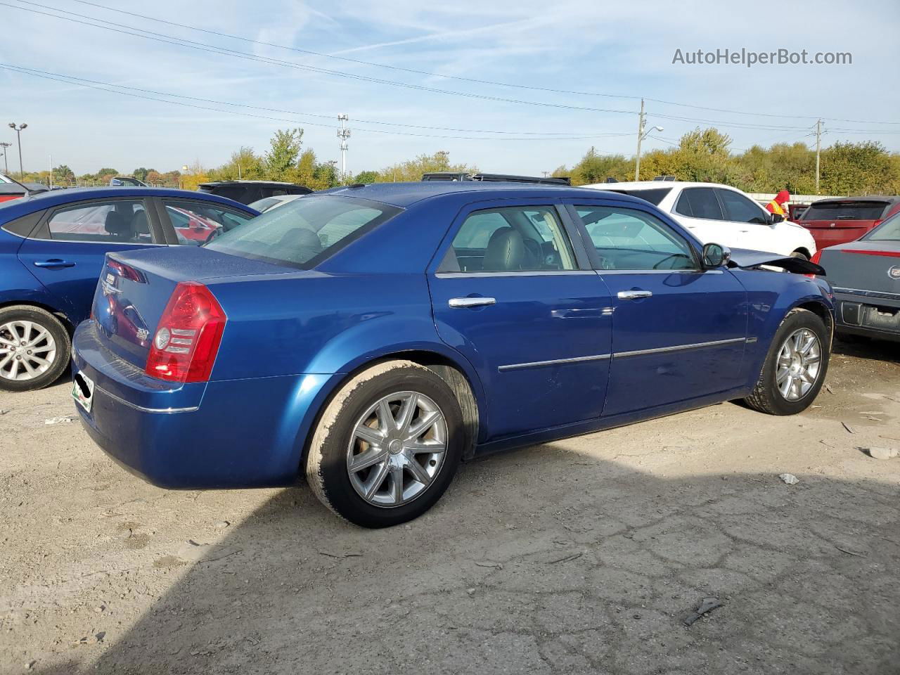 2010 Chrysler 300 Touring Blue vin: 2C3CA5CV2AH211331