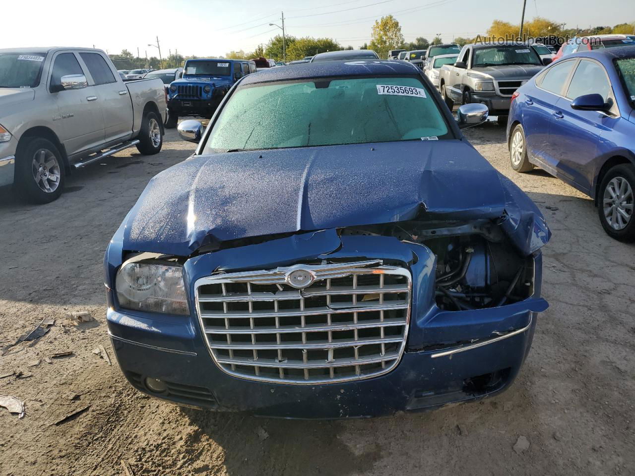 2010 Chrysler 300 Touring Blue vin: 2C3CA5CV2AH211331