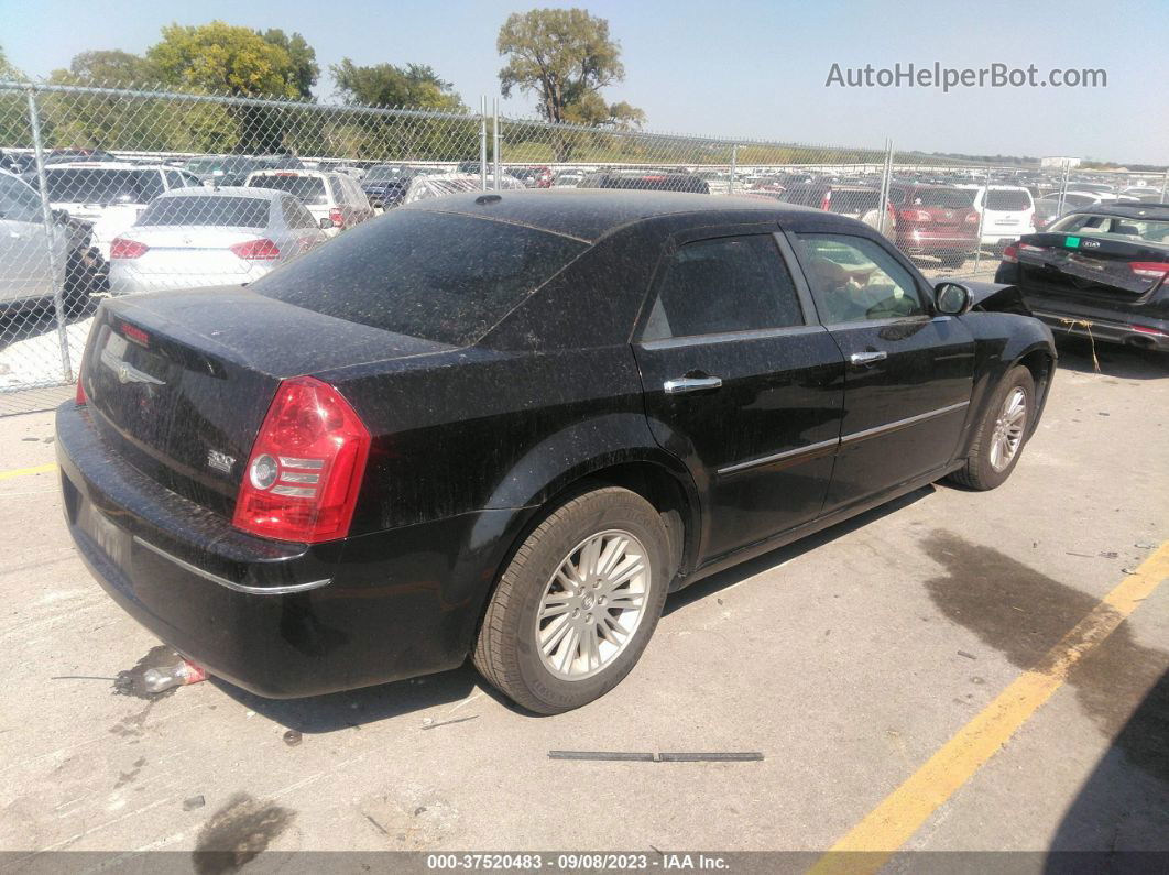 2010 Chrysler 300 Touring Black vin: 2C3CA5CV2AH297515