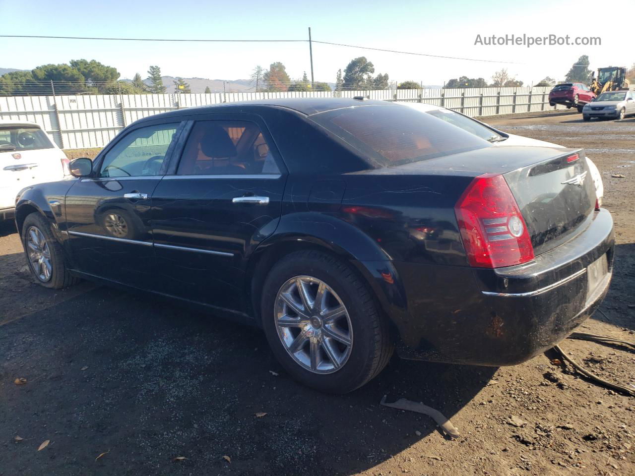 2010 Chrysler 300 Touring Black vin: 2C3CA5CV3AH211385