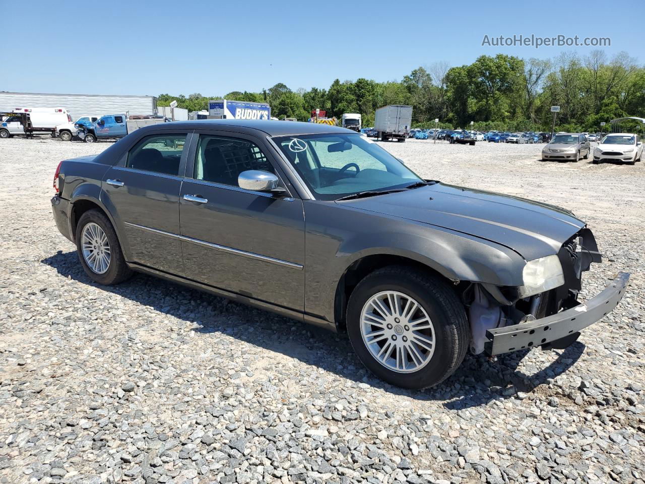 2010 Chrysler 300 Touring Gray vin: 2C3CA5CV3AH213038