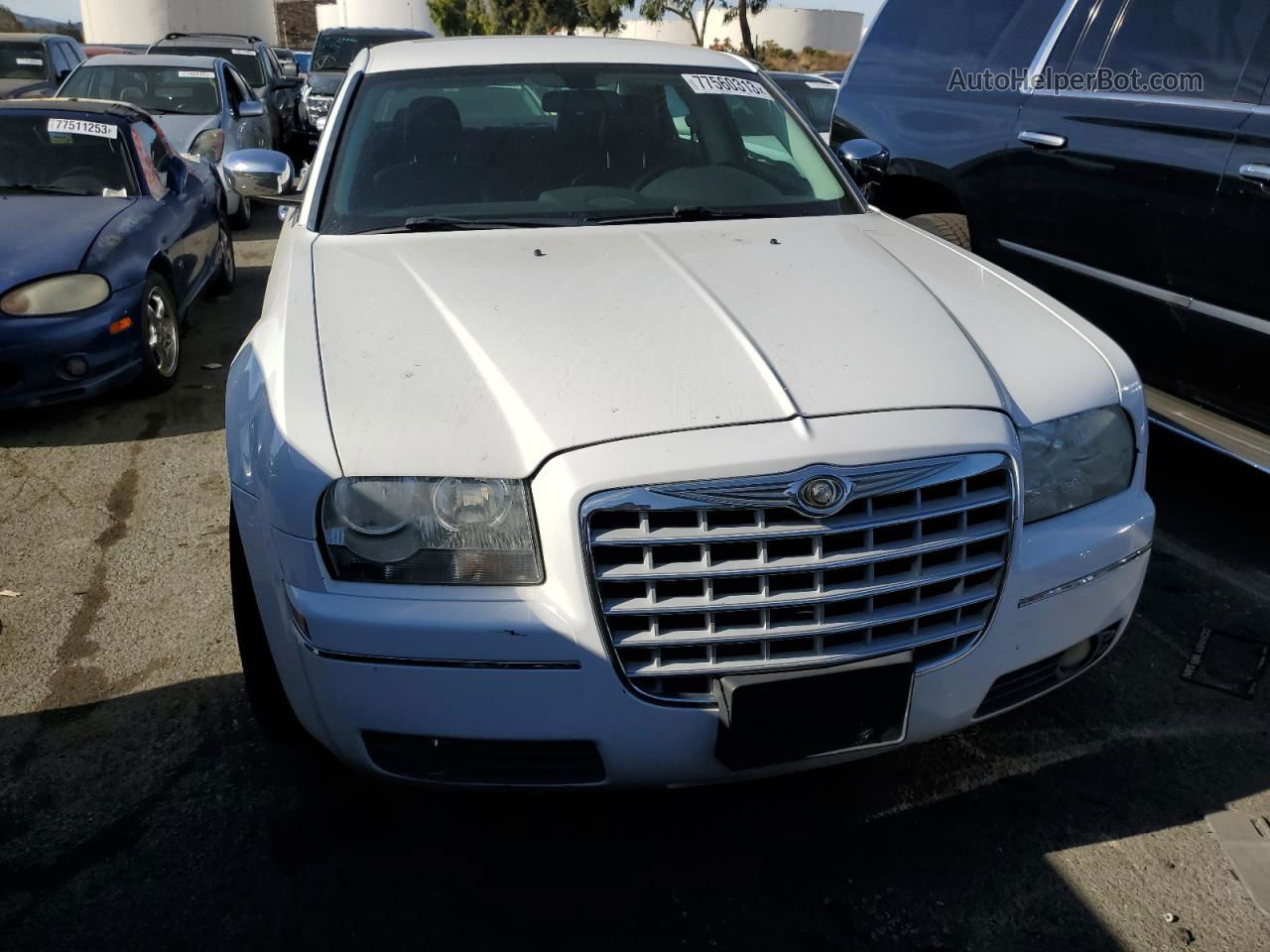 2010 Chrysler 300 Touring White vin: 2C3CA5CV3AH284207