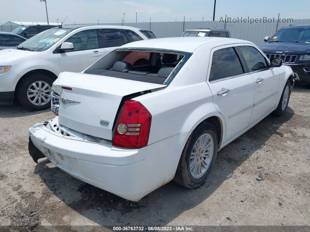 2010 Chrysler 300 Touring White vin: 2C3CA5CV4AH319935