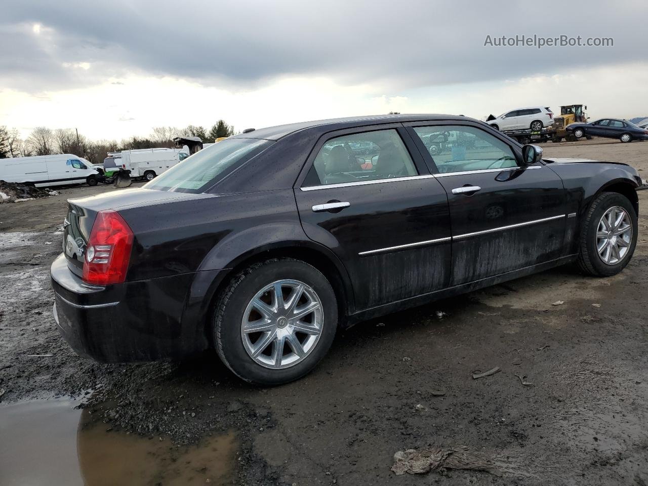 2010 Chrysler 300 Touring Черный vin: 2C3CA5CV5AH148693