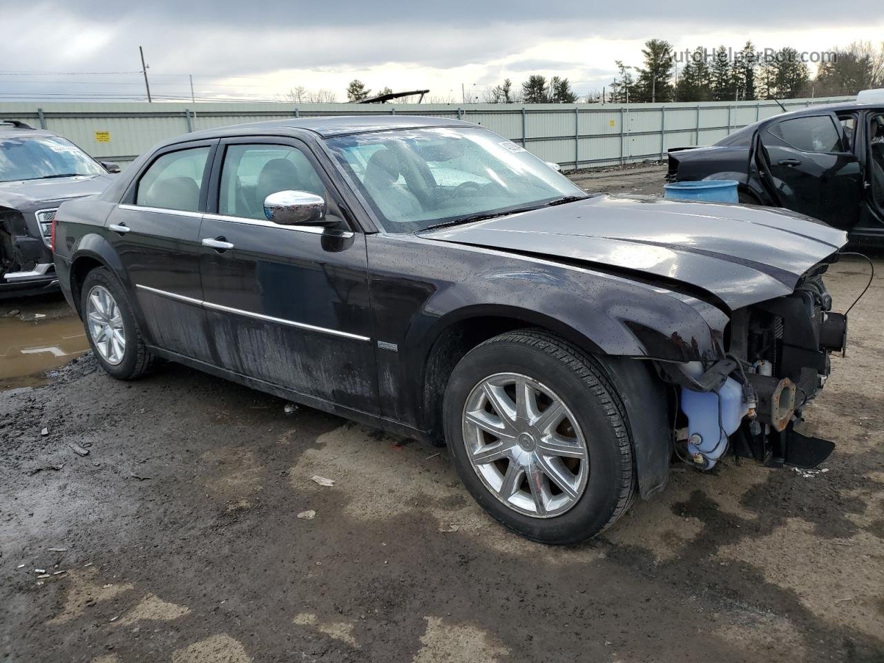 2010 Chrysler 300 Touring Black vin: 2C3CA5CV5AH148693