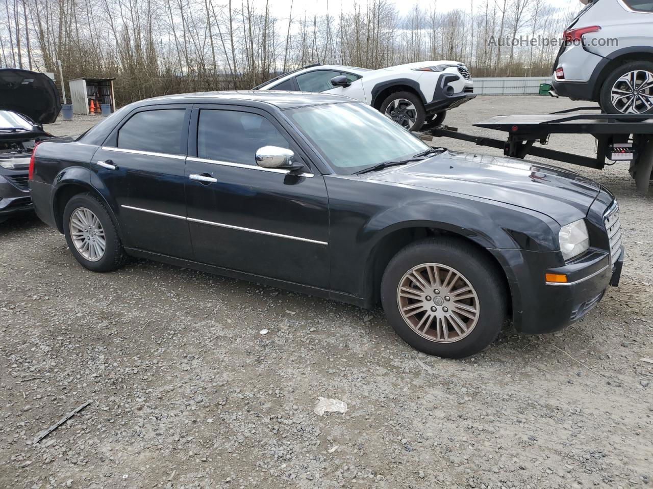 2010 Chrysler 300 Touring Черный vin: 2C3CA5CV5AH206494