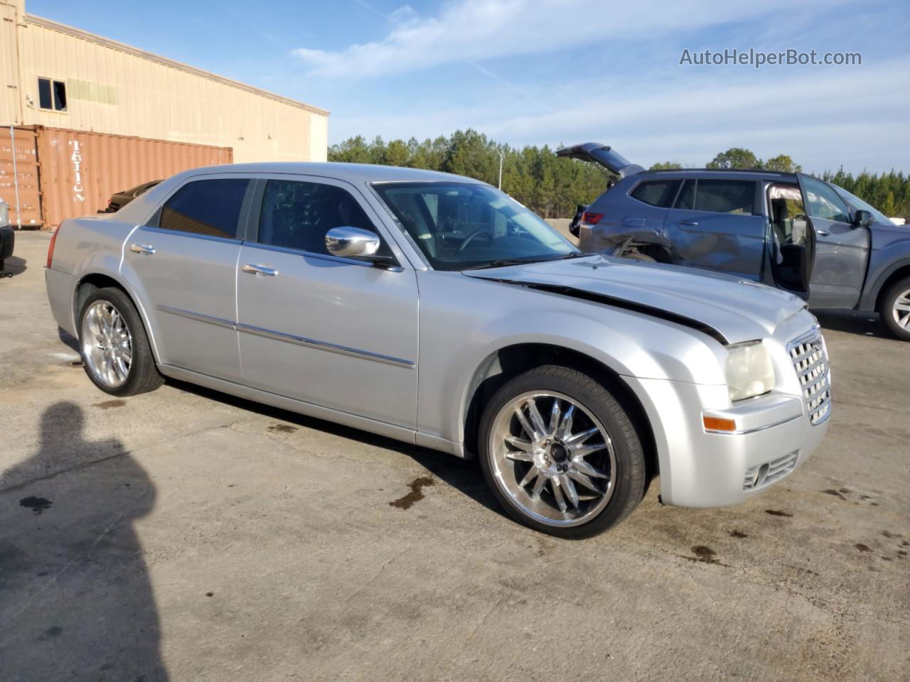 2010 Chrysler 300 Touring Silver vin: 2C3CA5CV6AH125696