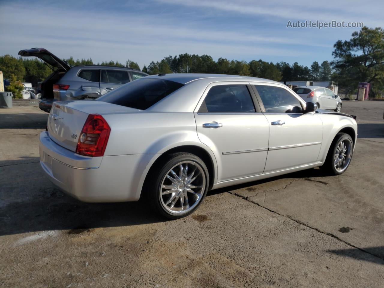 2010 Chrysler 300 Touring Silver vin: 2C3CA5CV6AH125696