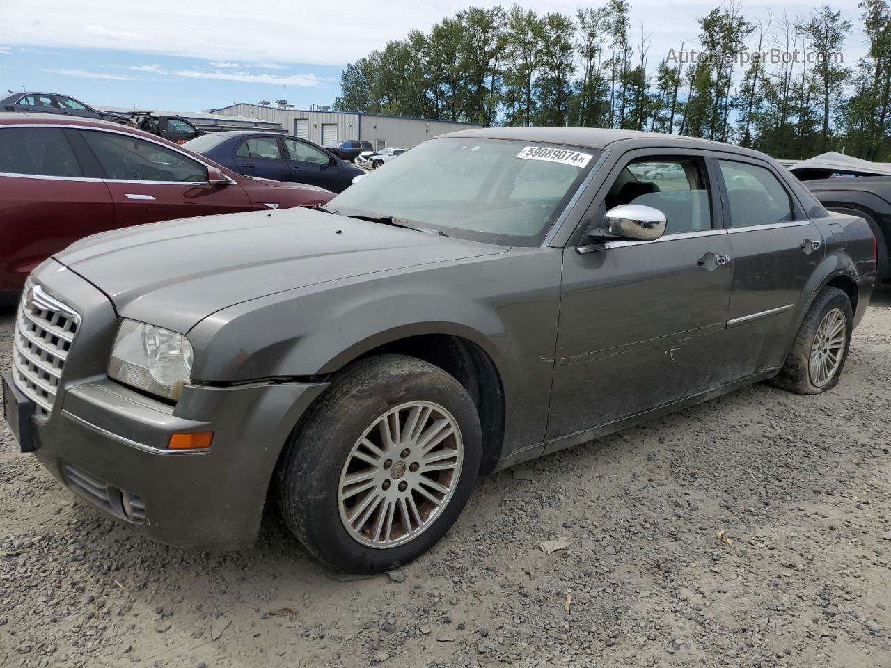 2010 Chrysler 300 Touring Gray vin: 2C3CA5CV6AH209193