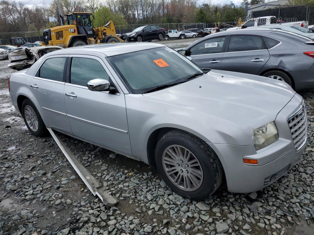 2010 Chrysler 300 Touring Silver vin: 2C3CA5CV6AH218072