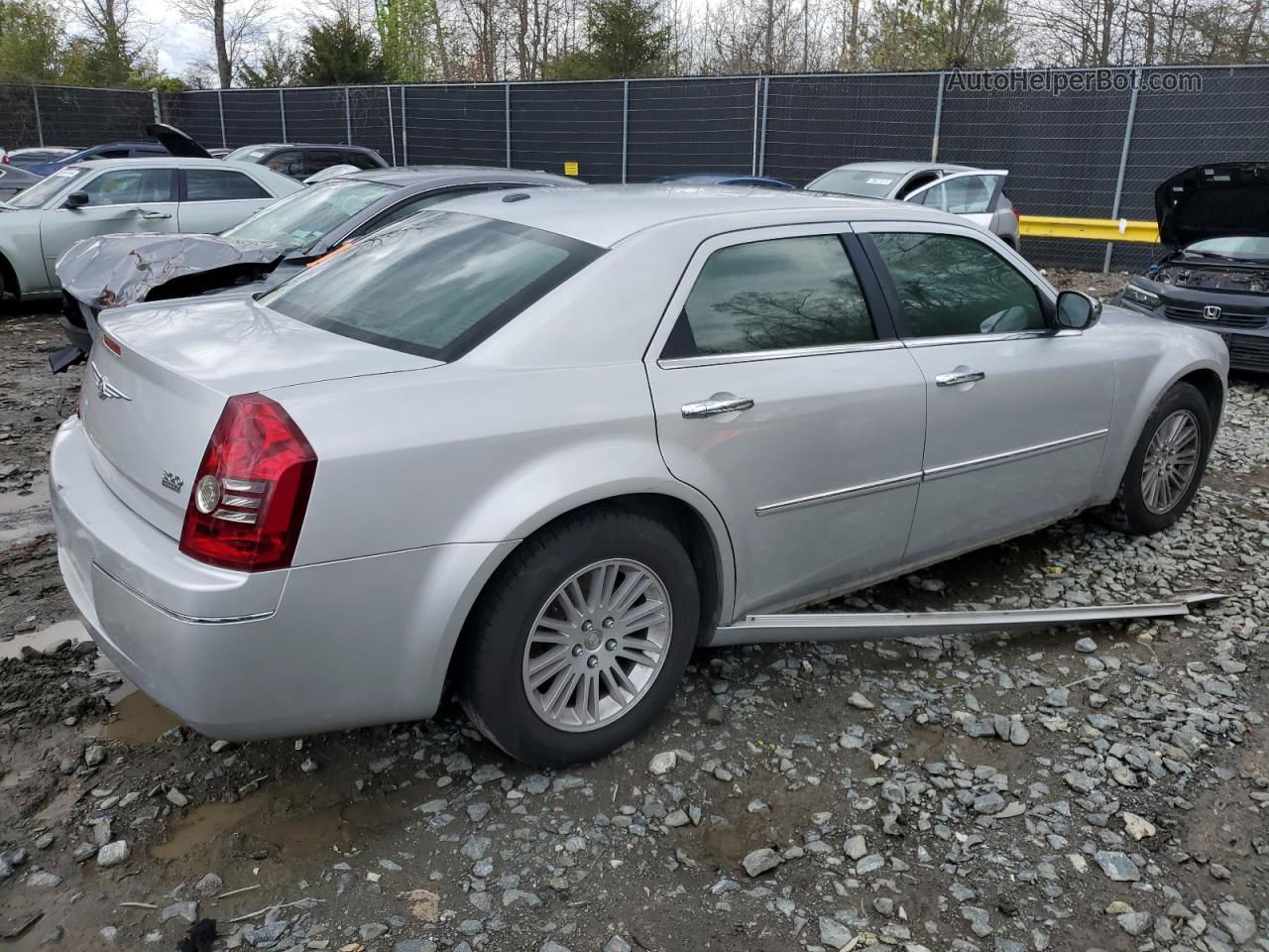 2010 Chrysler 300 Touring Silver vin: 2C3CA5CV6AH218072