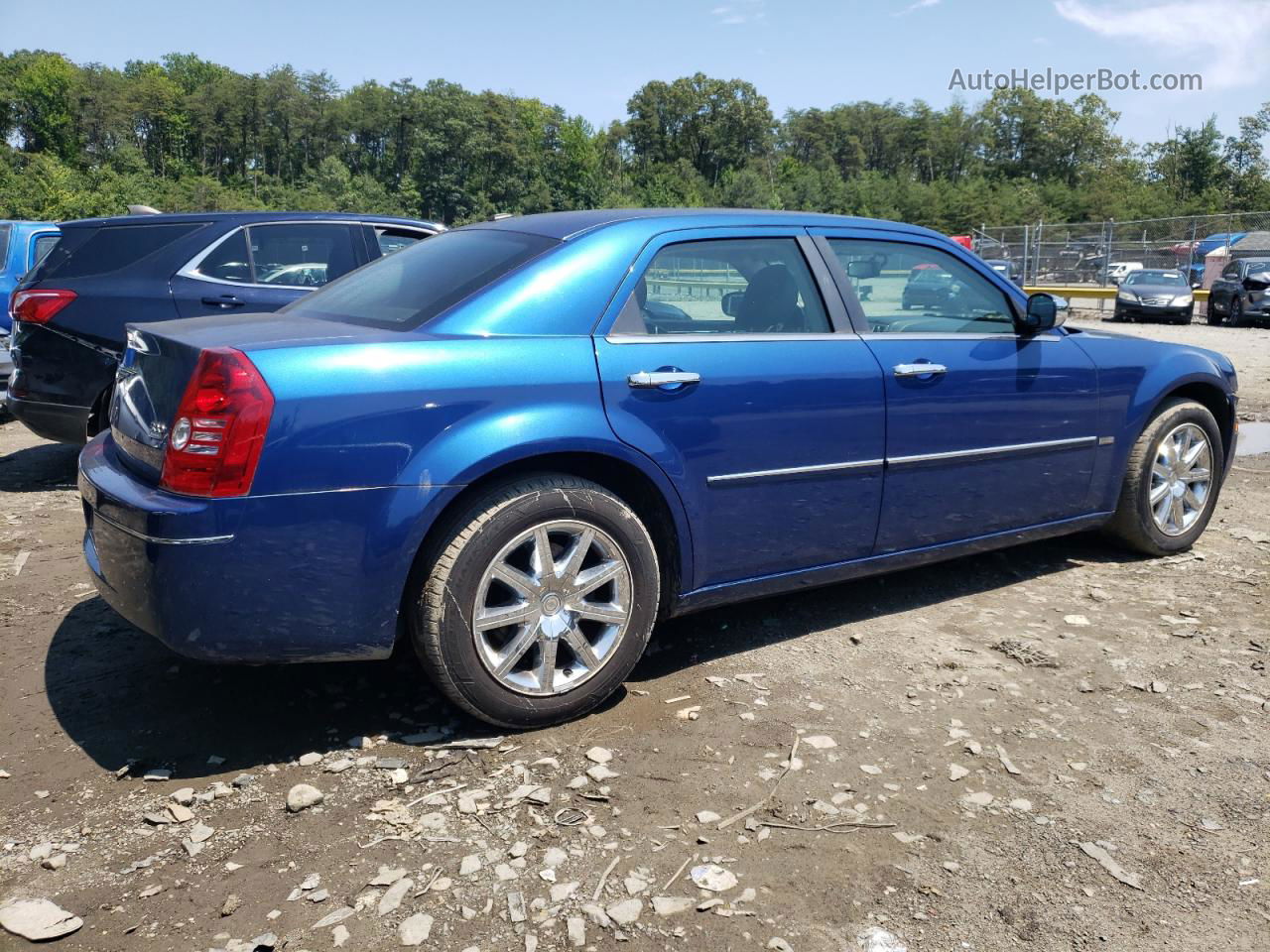 2010 Chrysler 300 Touring Blue vin: 2C3CA5CV6AH297646