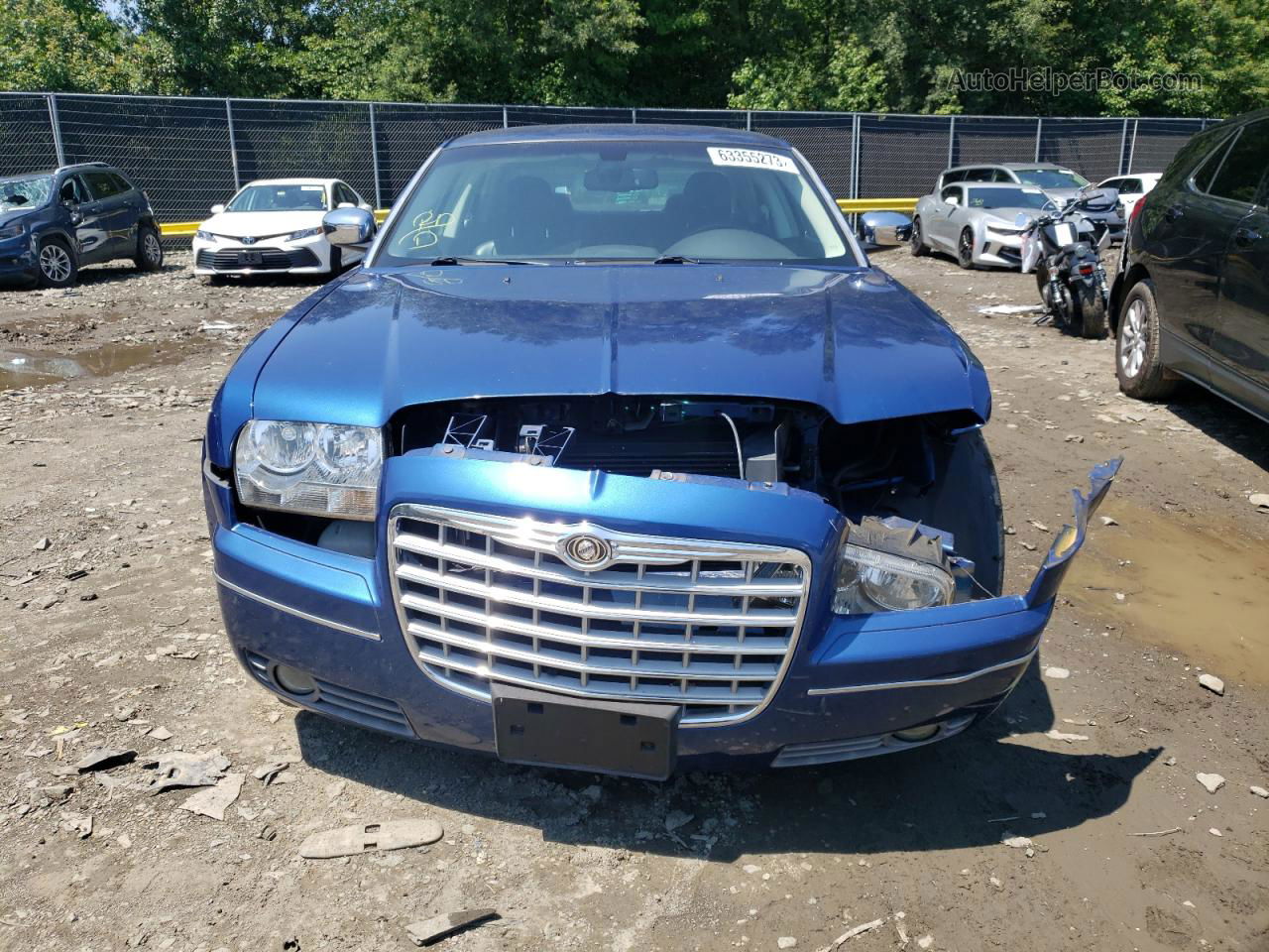 2010 Chrysler 300 Touring Blue vin: 2C3CA5CV6AH297646