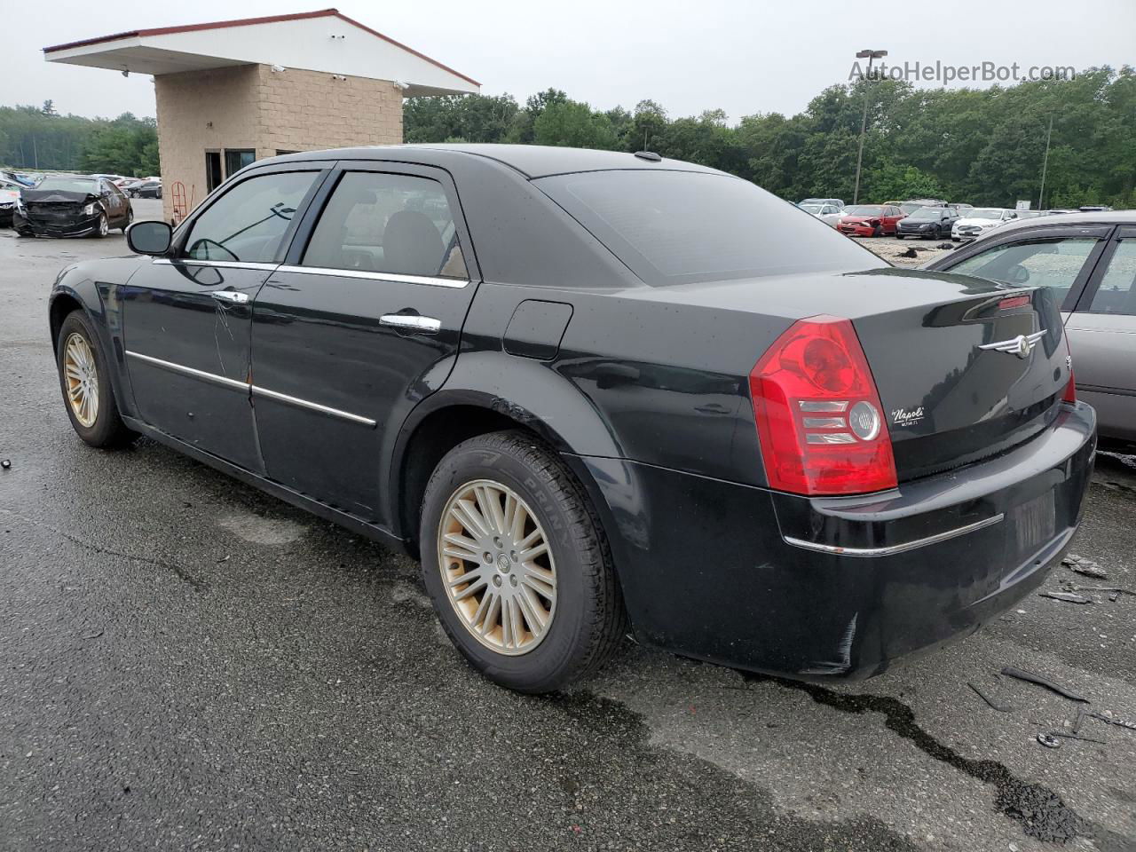 2010 Chrysler 300 Touring Черный vin: 2C3CA5CV6AH315515