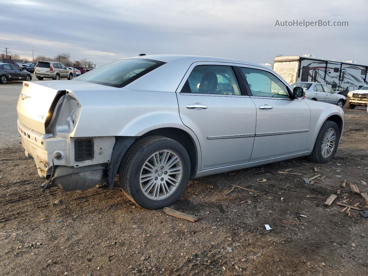 2010 Chrysler 300 Touring Silver vin: 2C3CA5CV6AH327048