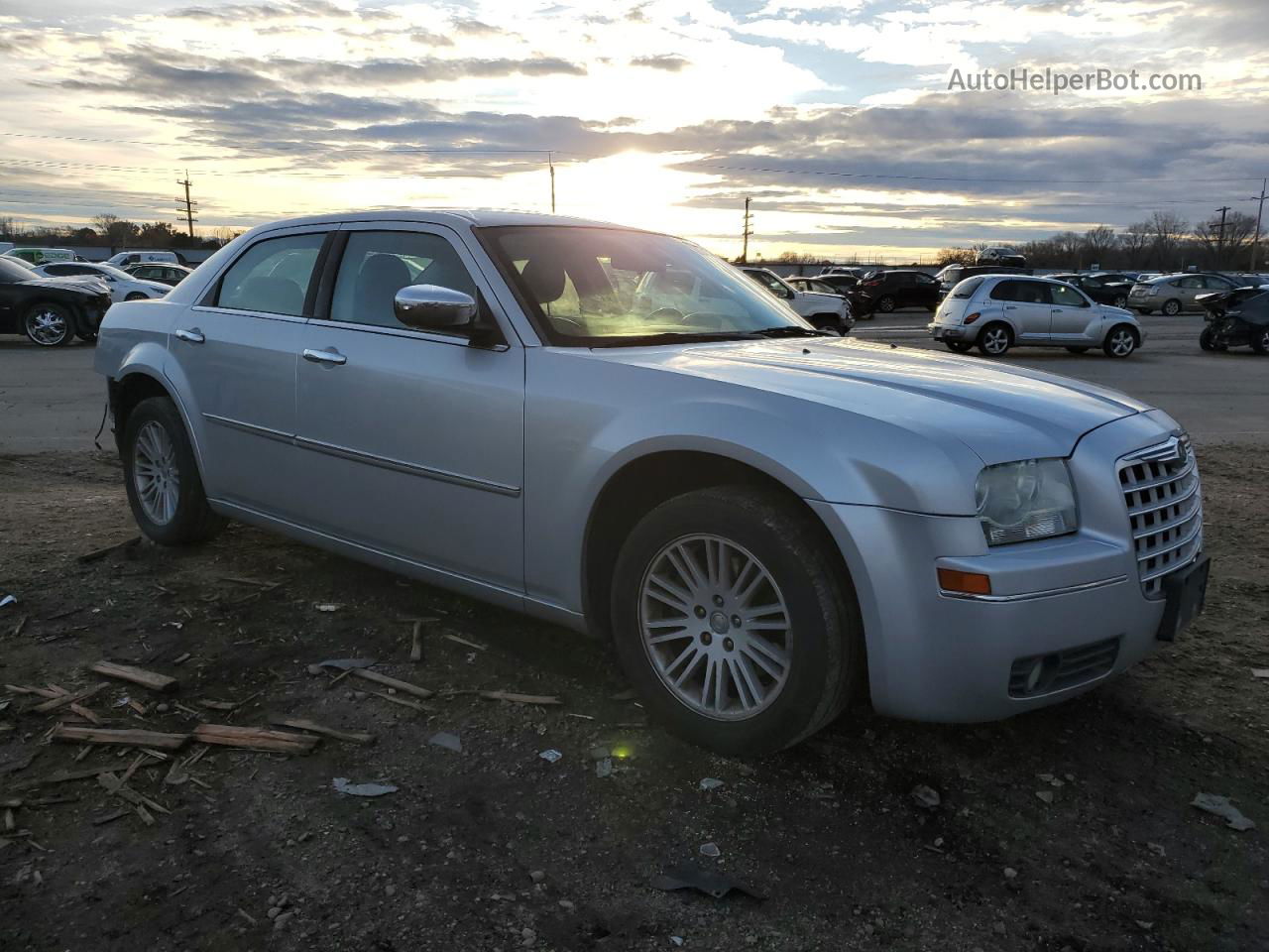 2010 Chrysler 300 Touring Silver vin: 2C3CA5CV6AH327048