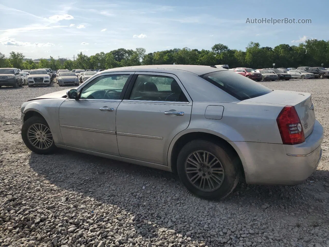 2010 Chrysler 300 Touring Silver vin: 2C3CA5CV8AH167397