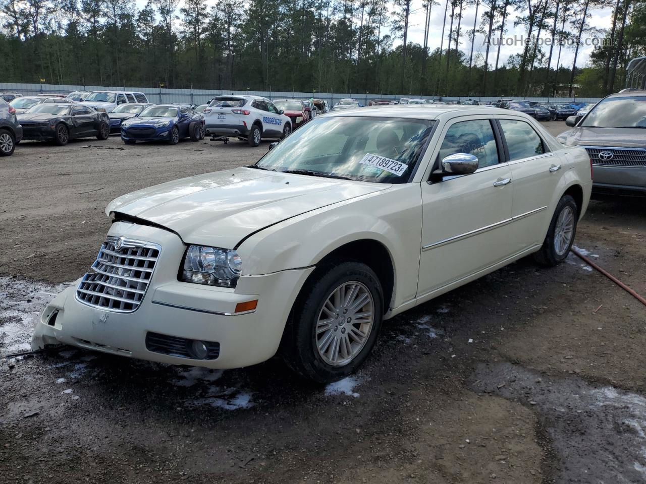 2010 Chrysler 300 Touring Beige vin: 2C3CA5CV9AH309059