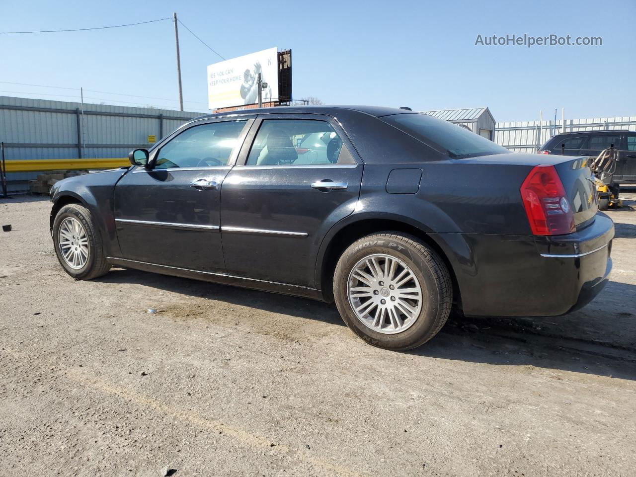 2010 Chrysler 300 Touring Black vin: 2C3CA5CVXAH293762